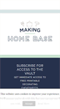 Mobile Screenshot of makinghomebase.com